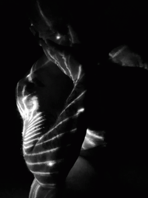 Dark Sad Crying Man Shadow GIF