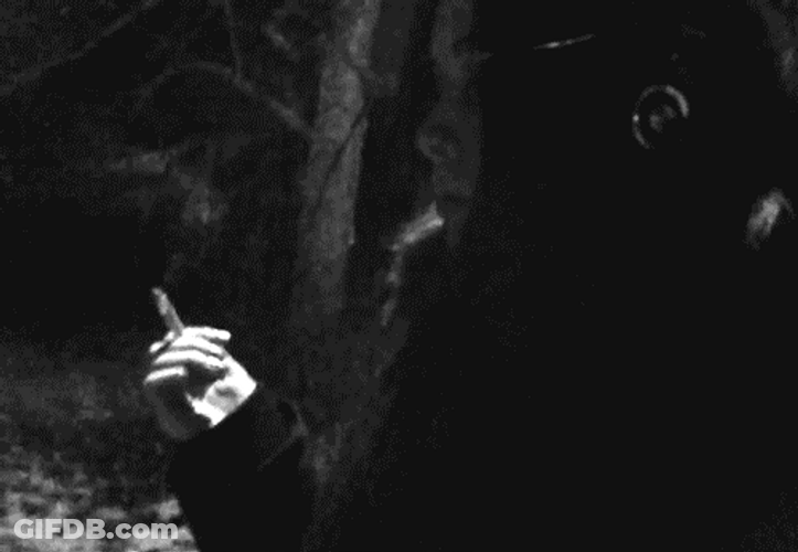 Dark Sad Gothic Girl Smoking GIF