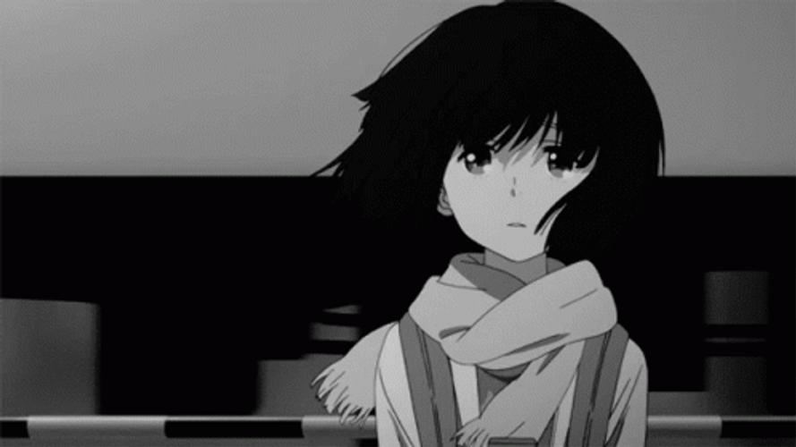 Dark Sad Lonely Jun Naruse GIF