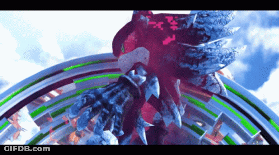 Dark Sonic Angry GIF