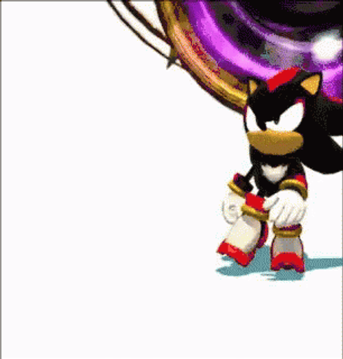 Dark Sonic Hands On Waist GIF