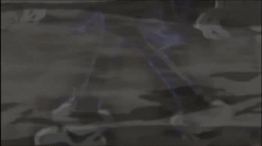 Dark Sonic Smoke Silhouette GIF