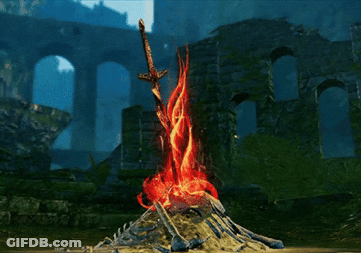 Dark Souls Bonfire GIF