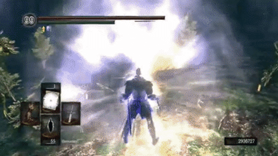 Dark Souls Character Spinning GIF