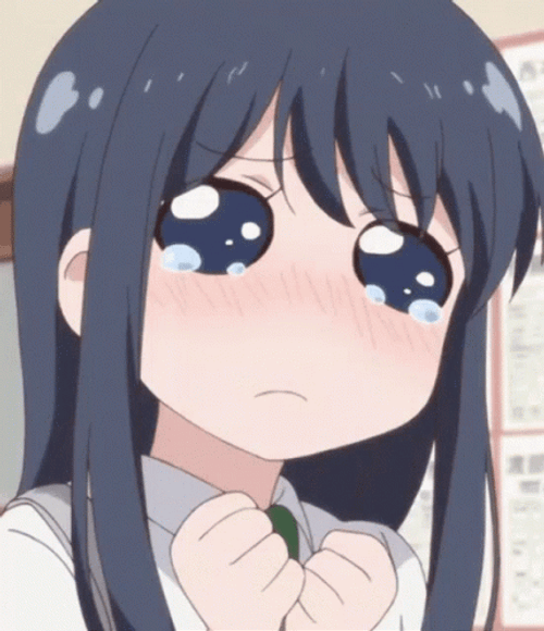 Dark Teary Anime Eyes GIF