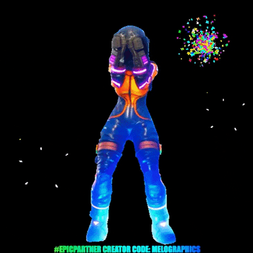 Dark Vanguard Skin Fortnite Dance Emote GIF