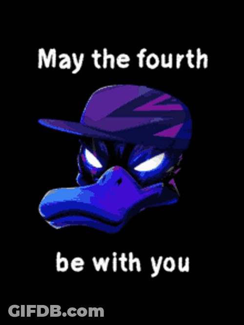 Darkwing Duck May The 4Th Be With You GIF