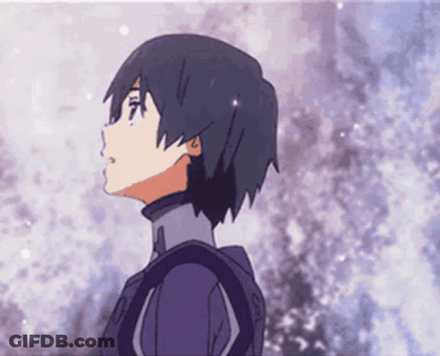 Darling In The Franxx Snow Fall Hiro Anime GIF