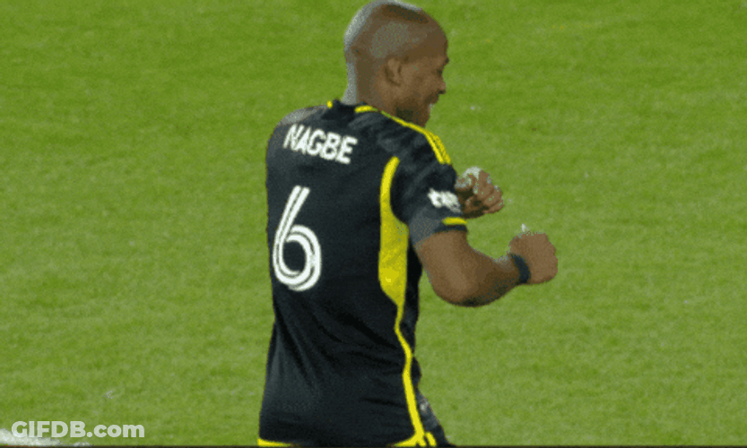Darlington Nagbe Dancing Ickey Shuffle GIF
