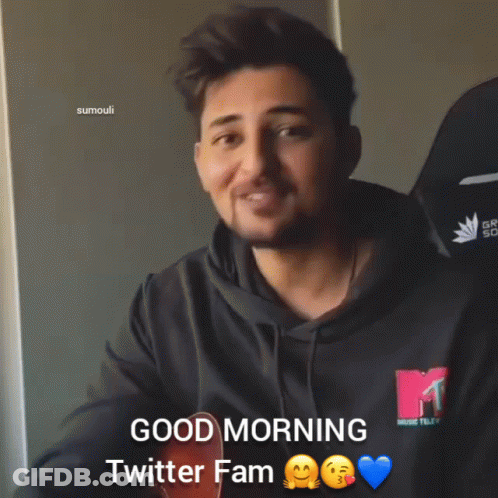 Darshan Raval Good Morning GIF