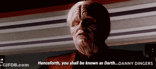Darth Danny Diningers GIF