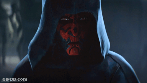 Darth Maul Close Up GIF