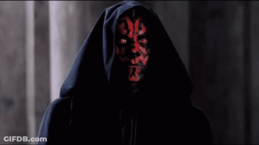 Darth Maul Yes Master GIF