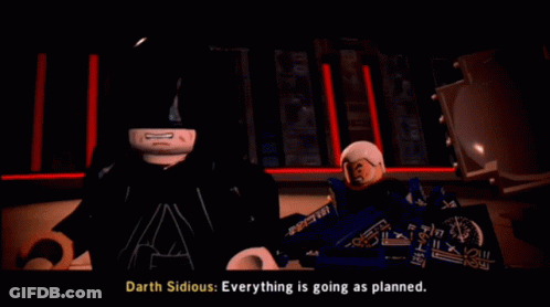 Darth Sidious Talking About Everything Going As Planned GIF