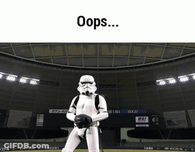 Darth Vader And Stormtrooper Destroying Death Star GIF