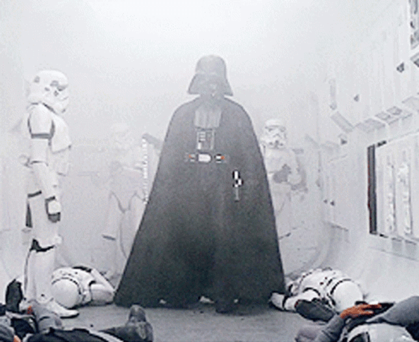 Darth Vader Fallen Army GIF