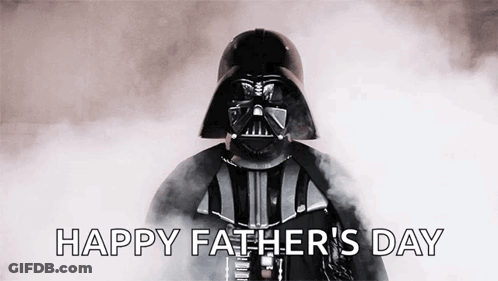 Darth Vader From Star Wars Is Wearing A Helmet And Smoking A Cigar . GIF
