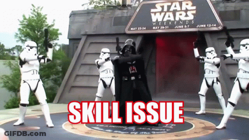 Darth Vader Is Surrounded By Stormtroopers In Front Of A Sign That Says Star Wars Weekends GIF