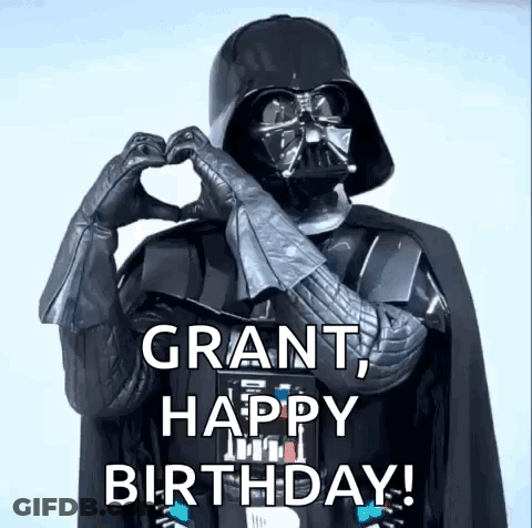 Darth Vader Making Heart With Hands GIF