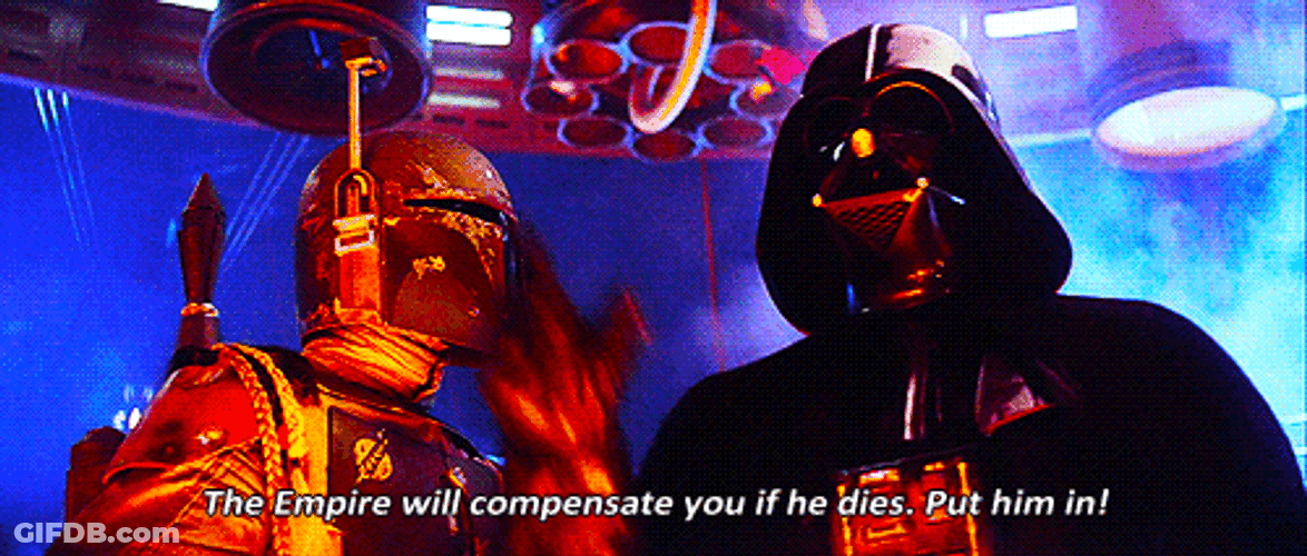 Darth Vader No Giving Command GIF
