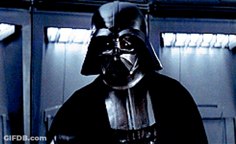 Darth Vader No Having Conversations GIF