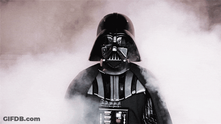 Darth Vader No Inside The Fog GIF