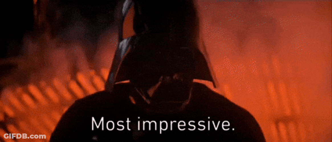 Darth Vader No Most Impressive GIF