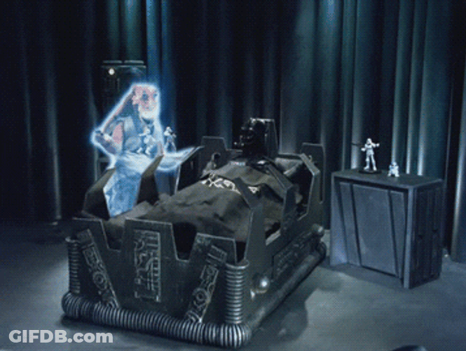 Darth Vader No Rising From Bed GIF