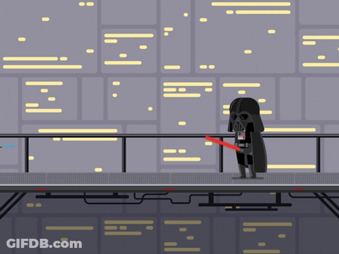 Darth Vader No Video Game GIF