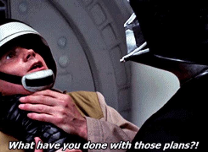 Darth Vader Noooo Choking Please GIF