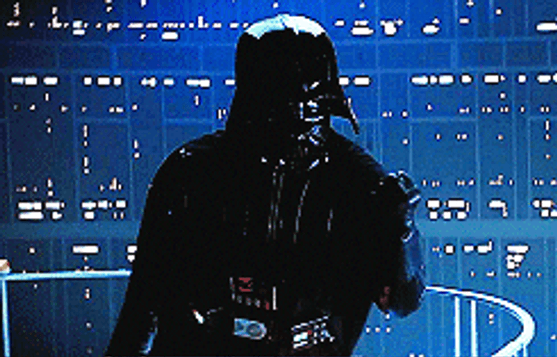 Darth Vader Noooo Fighting Fist GIF