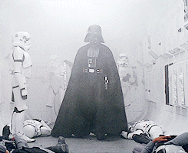 Darth Vader Noooo Grand Entrance GIF