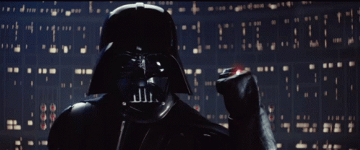 Darth Vader Noooo Laser Red Light GIF