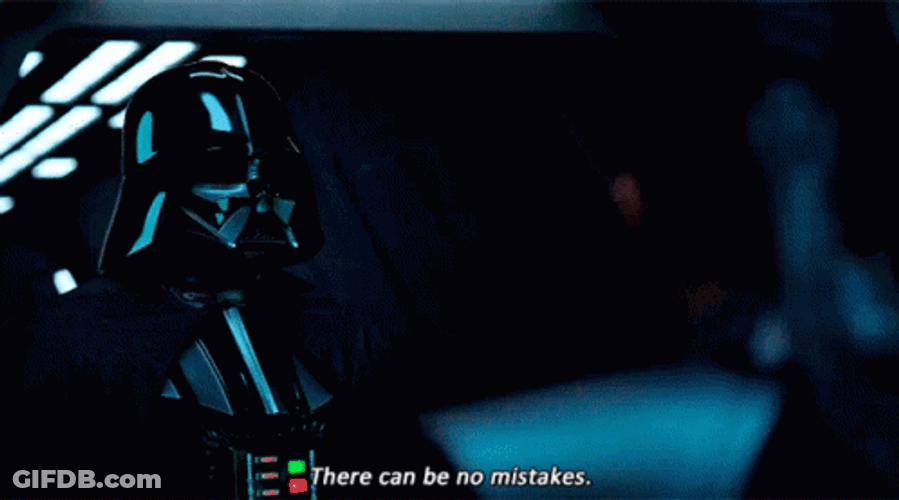Darth Vader Noooo Mistakes Now GIF