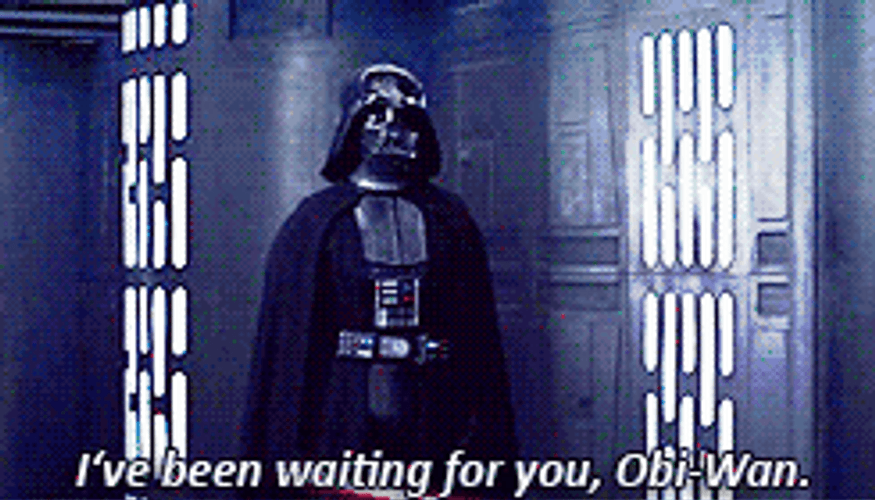 Darth Vader Noooo Waiting For You GIF