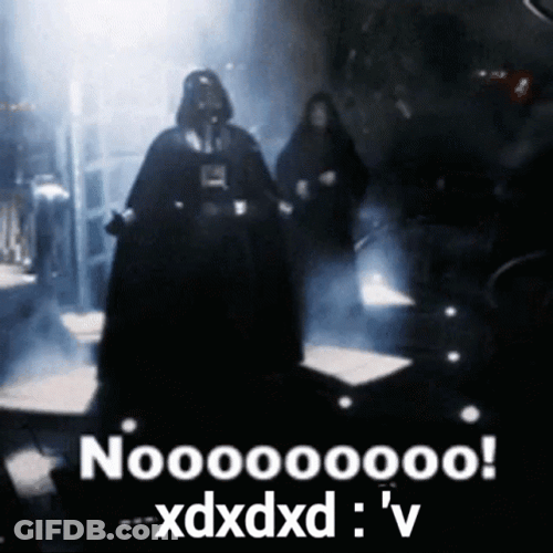 Darth Vader Noooo Xd Xd Xd GIF