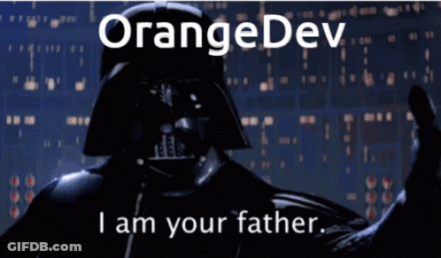 Darth Vader Says I Am Your Father In Front Of A Computer Screen GIF