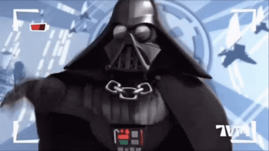 Darth Vader Time Lapse GIF