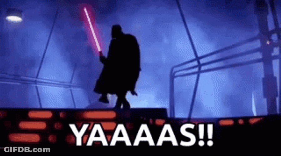 Darth Vader Welcome To The Dark Side Dancing GIF