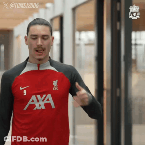 Darwin Núñez Fix Hair GIF