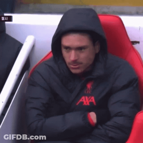 Darwin Núñez In Hoodie Jacket GIF