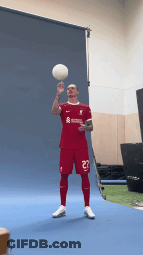 Darwin Núñez Playing The Soccer Ball GIF