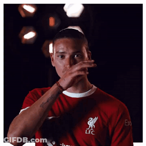 Darwin Núñez Soccer Player GIF