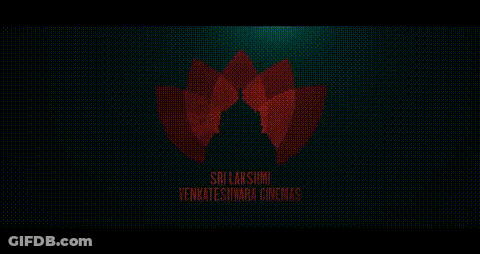 Dasara In Red On Dark Background GIF