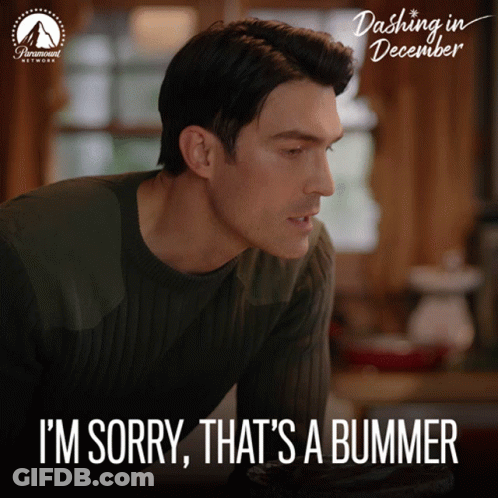 Dash In December Poster Man With Sweater GIF