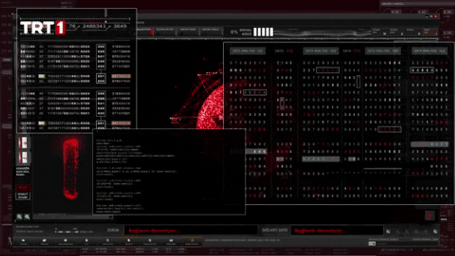 Data Tech Hacking Globe GIF