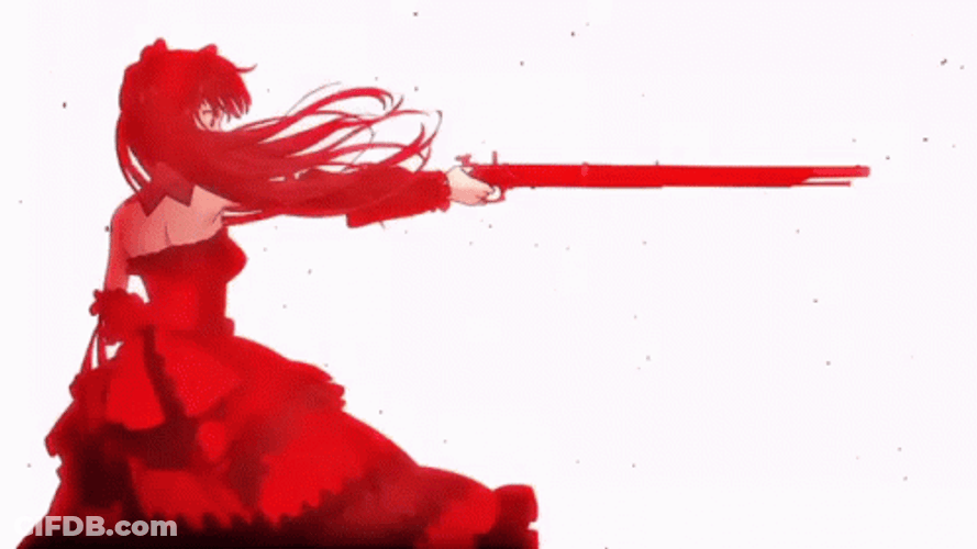 Date A Live Creative Kurumi Art GIF