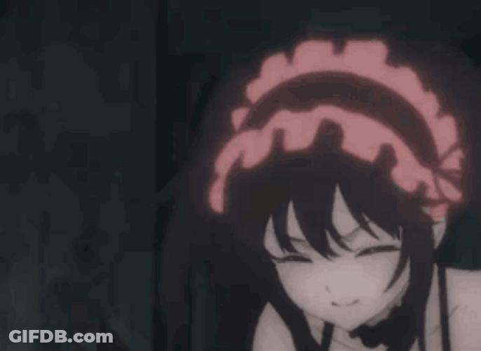 Date A Live Crying Kurumi Shouting GIF