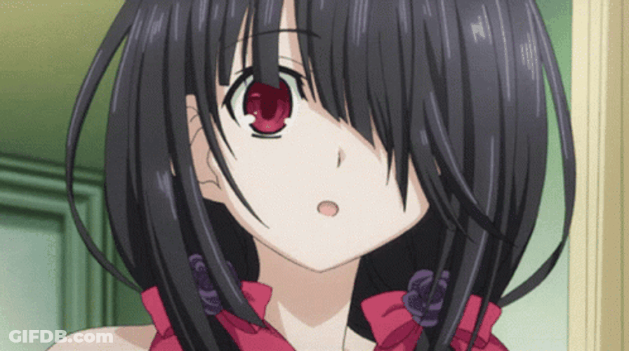 Date A Live Shy Kurumi Smile GIF