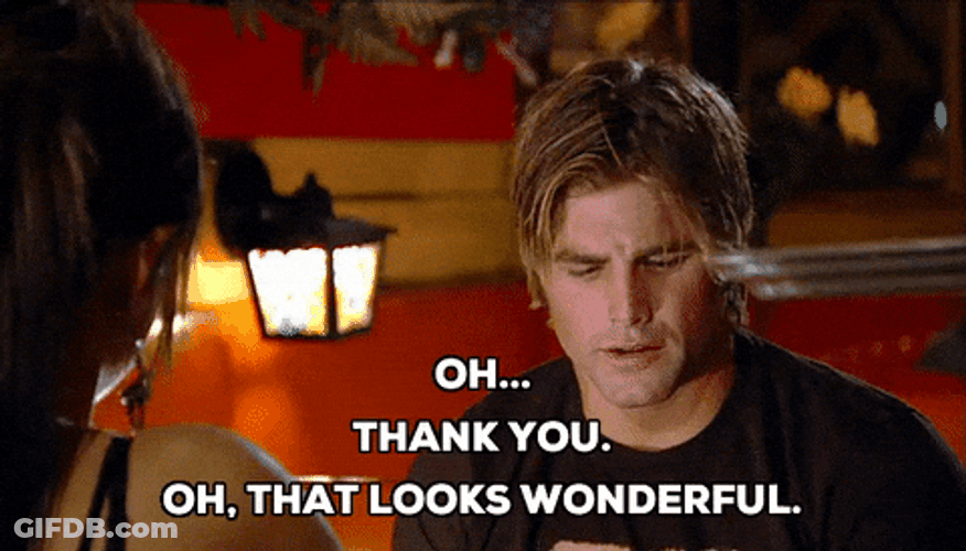 Date That Looks Wonderful GIF